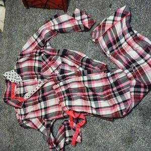 Victorias Secret plaid pajamas small